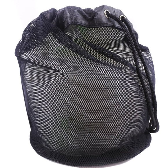 CHANEL Sports line basketball Shoulder Bag black leather unisex - Picture 8 of 12